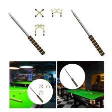 Retractable Billiards Cue Stick Bridge Billiards Cue Rest Stainless Steel