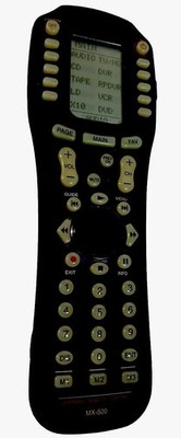 URC Home Theater Master Preprogrammed Learning Remote Control MX-500 Excellent