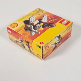 Lego Set # 2542 &bull; Shell Oil Co Airplane &bull;&nbsp;Complete in Box