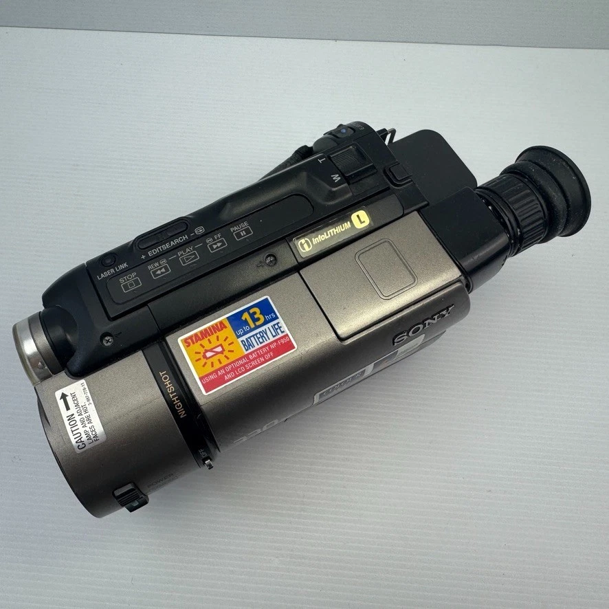 Sony Handycam CCD-TRV46E Hi8 Video Camcorder PAL Parts Only Free Tracked Postage - Image 4 of 4