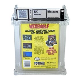 New NES Werewolf The Last Warrior WATA 9.6 Factory Sealed Graded Nintendo game