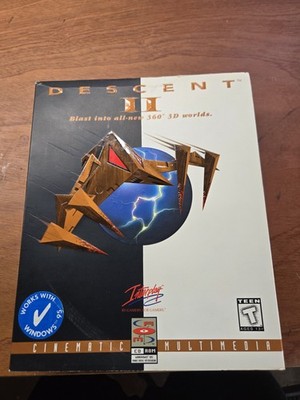 Descent II PC CD-ROM Windows 95/98 Tested