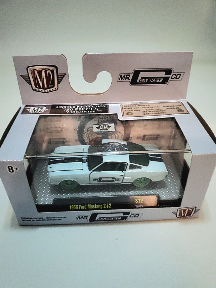 M2 Machines Special Edition O'Reilly Зеленые Колеса 1966 Ford Mustang  - Изображение 2 из 4