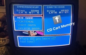 Sega CD Backup RAM Cart Cartridge Tested Works Great See Pictures