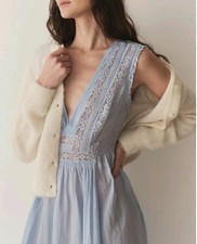 Doen Victoria Dress -Icy Blue:Size S
