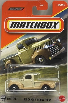2025 Matchbox 1940 DODGE V-SERIES TRUCK 119/125 | eBay