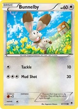 Bunnelby PHF 87/119 C XY - Phantom Forces Pokemon Card NM