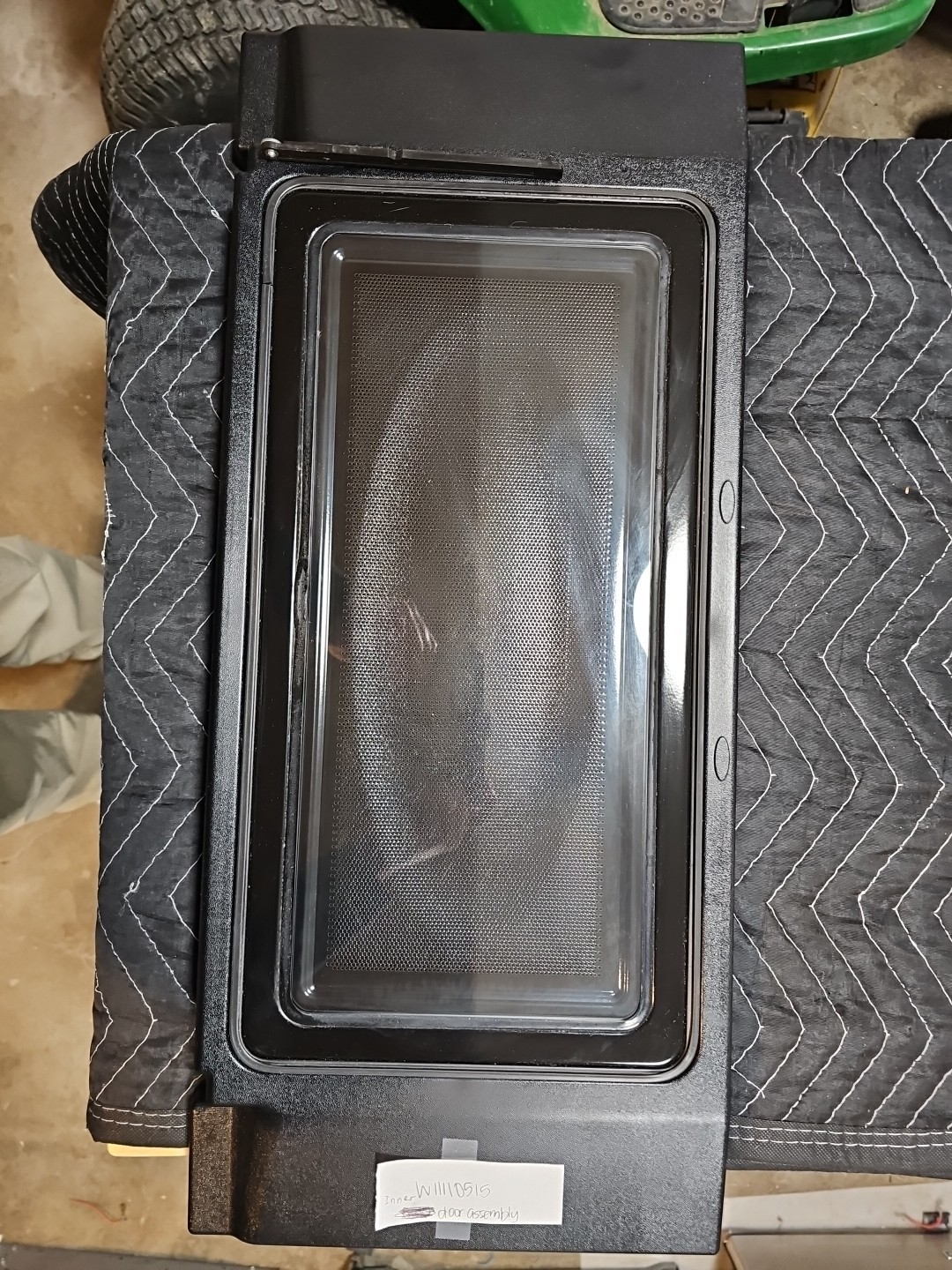 Whirlpool W11684570 Microwave Door Assembly for WOC54EC0HS Model-image