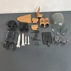 Vintage 1986 GI Joe - Tomahawk - Parts Lot ARAH Helicopter Missiles, Wings, Seat