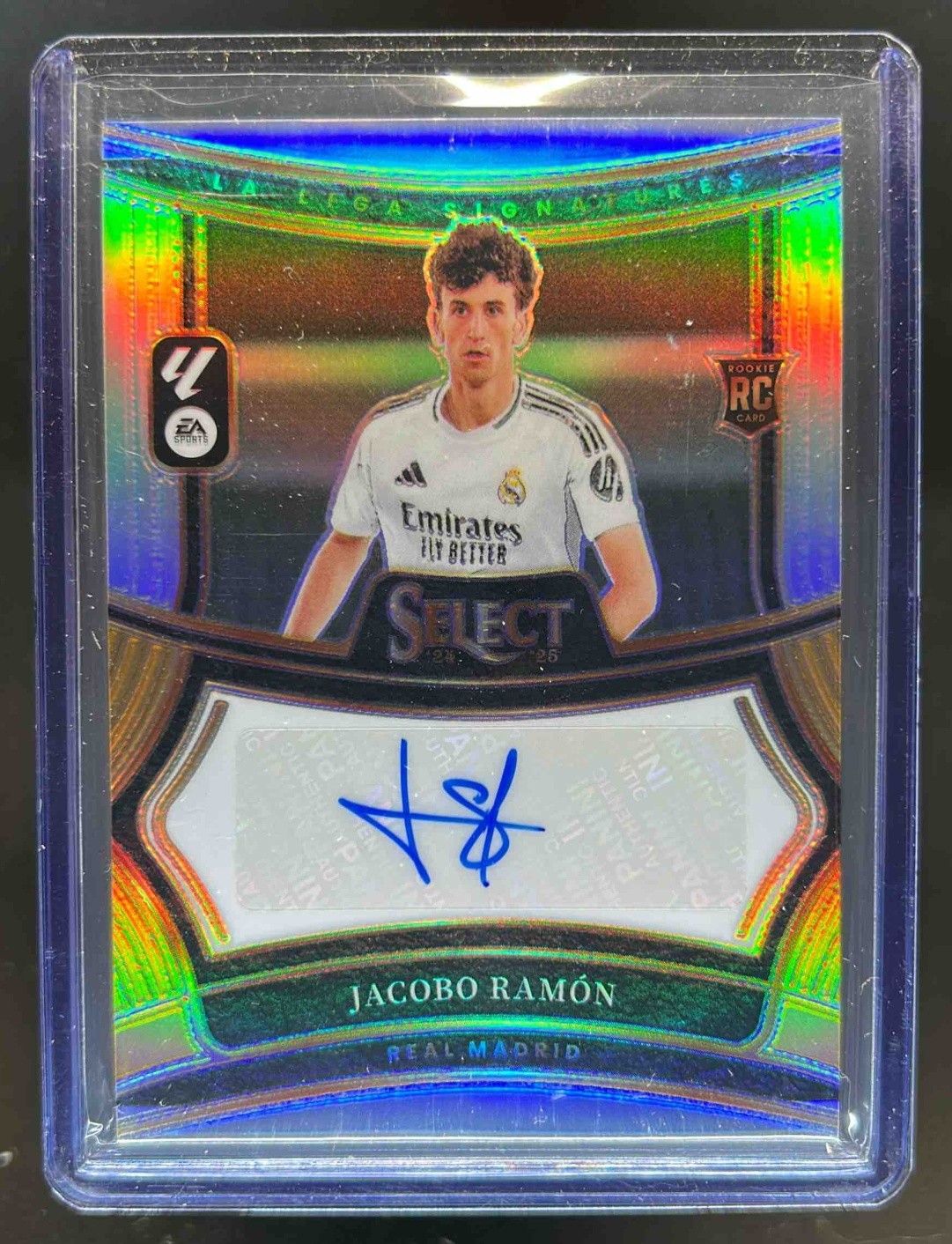 2024 Select La Liga Jacobo Ramon RC Silver Prizm Auto #SS-J