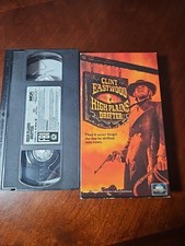 High Plains Drifter 1973 VHS 1990 Clint Eastwood