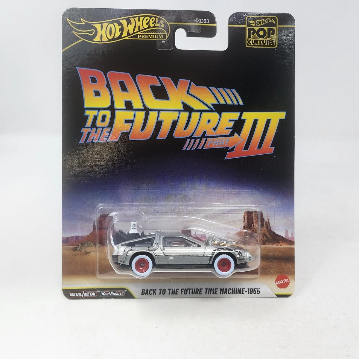 Back to the Future III Time Machine 1955 * 2026 Hot Wheels Pop