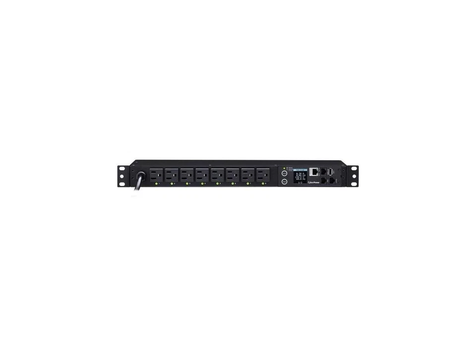 CyberPower PDU41001 Single Phase 100 - 120 VAC 15A Switched PDU - 8 Outlets, 12 - Image 4 of 4