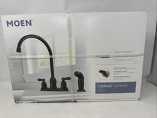Moen Caldwell CA87060BL HIgh Arc Kitchen sink Faucet Matte Black