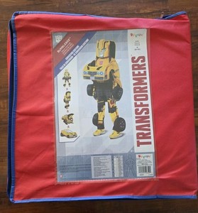 Transformers BUMBLEBEE Disguise Converting Costume Kid/ Child Size M 8-10 -