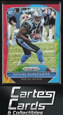 Devin Funchess 2015 Panini Prizm #229 Tie-Dyed Prizm Carolina Panthers RC 2/25