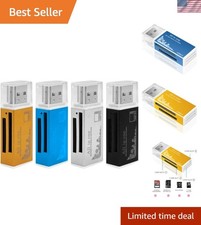 Ultimate 4-Pack USB Card Reader - Fast Transfers, Durable Design for All Devices