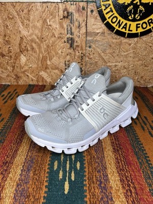 On Cloud Cloudswift Glacier White Grey Running Shoes Women's Size 9