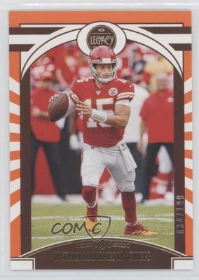 2020 Panini Legacy Orange 34/199 Patrick Mahomes II #38 o7m