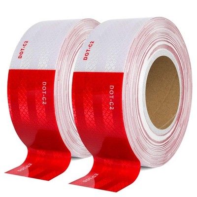 Reflective Safety Tape for Vehicles, Trailers - 200ft