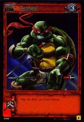 Raphael (red) - FOIL - Turtles Unleashed - Teenage Mutant Ninja Turtle TCG