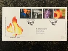 United Kingdom 2000 - Millennium Fire & Light stamps FDC Edinburgh