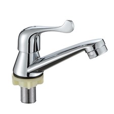 Kitchen Bathroom Basin Sink Faucet New Single Cold Water Tap Basin Mixer Home  