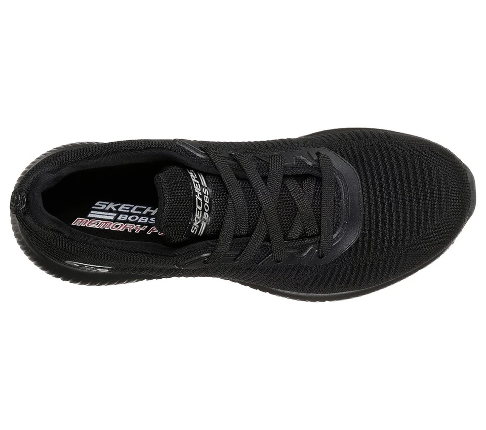 Skechers BOBS Sport BOBS SQUAD TOUGH TALK Sneakers Femme Noir - Photo 3/4