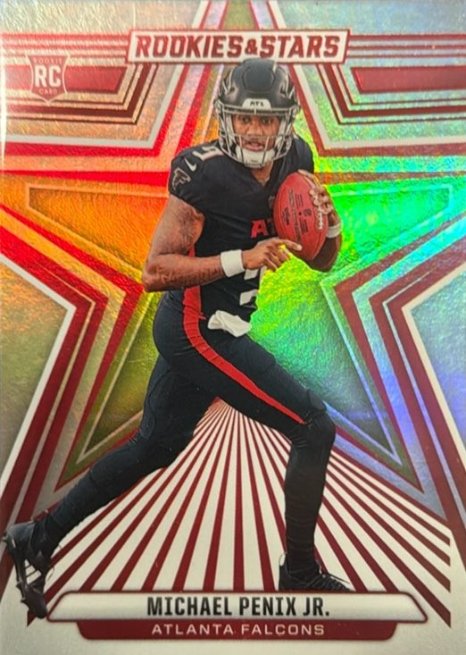 2024 Panini Rookies & Stars #179 Michael Penix Jr. Longevity holo
