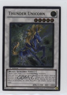 UL - Thunder Unicorn 1st Ed. YuGiOh Duelist Revolution #DREV-EN040 2010
