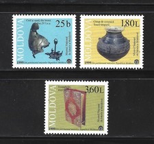 MOŁDOVA - Scott 338-340 MNH