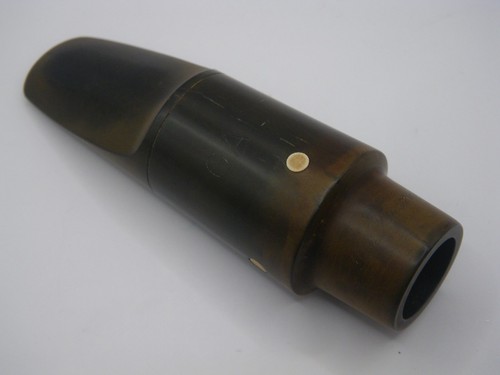 RARE GALE TRIPLE DOT TENOR SAXOPHONE MOUTHPIECE - VINTAGE M.C. GREGORY - .065"