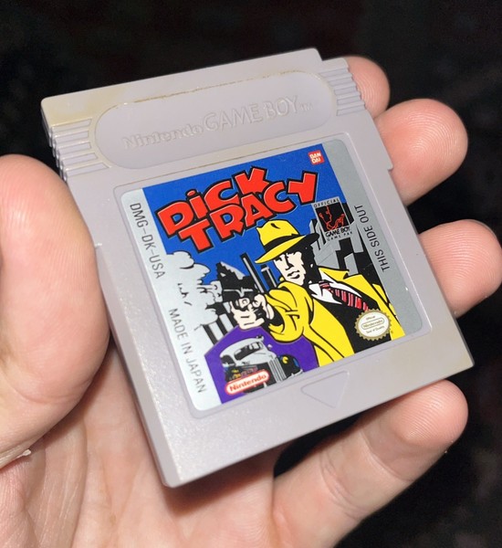 RARE Dick Tracy USA (Game Boy) 100% Original -TESTED
