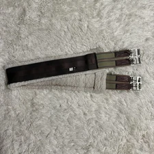 50” Brown HFP Fleece English Horseback Riding Girth