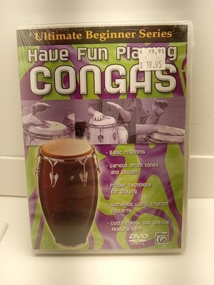 Ultimate Beginner Series - Have Fun Playing Congas (DVD, 2006) Brand New