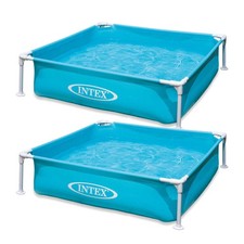 Intex Mini Frame Kids 4ft x 4ft x 12in Beginn...
