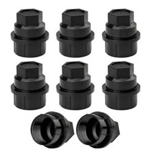 8pcs 15646250 Lug Nuts Plastic Cover Wheel Center Cap for SUV and T Size: 8pcs