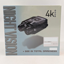 Unbranded 4K Night Vision Binoculars w/ 8x Zoom for Hunting in Black  Z095