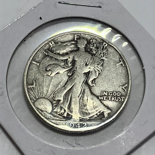 1942-S VF Walking Liberty Half Dollar Constitutional Silver