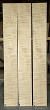 Curly Maple Wood BASS Guitar Fretboard/Fingerboard Blanks