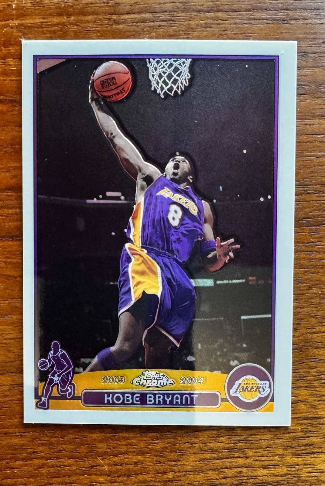 Kobe Bryant 2003-04 Topps Chrome #36 White Refractor