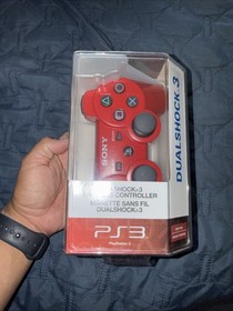 Sony PS3 DualShock 3 Deep Red Wireless Controller CECHZC2U Sealed | EXCELLENT