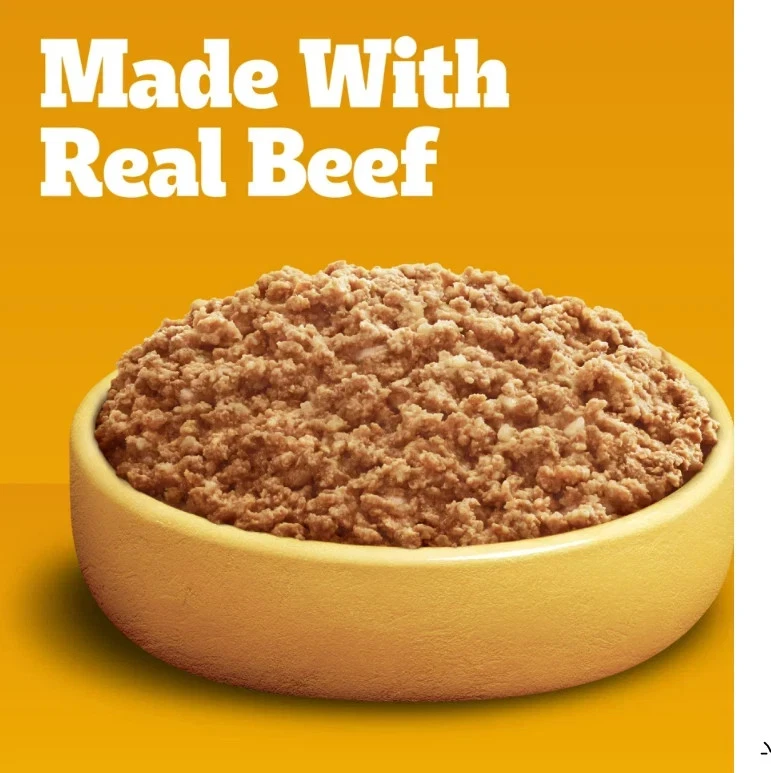 Pedigree Picado Molido Cena Filete Mignon y Carne Paquete Variedad 13.2 OZ Foto 2 de 4