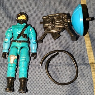 GI Joe Super Sonic Fighters Psyche-Out v3 Vintage ARAH 1992 w/gun Hasbro