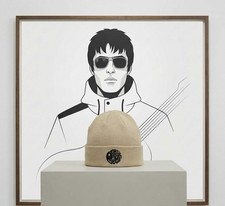Pretty Green Beanie In Khaki Brand New packaged