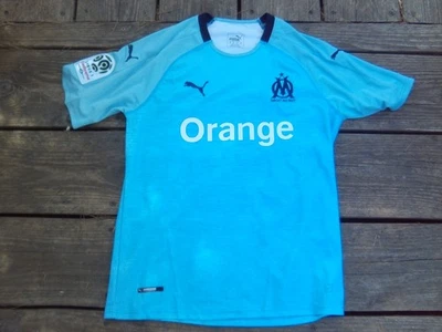 MAILLOT PUMA OLYMPIQUE DE MARSEILLE OM 2018/19 VINTAGE FLORIAN THAUVIN - Photo 1/4