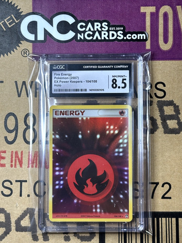 Fire Energy graded CGC 8.5 for sale on eBay