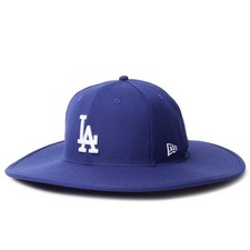Gorra New Era Ajustada Ala Larga MLB Los Angeles Dodgers Dark Royal Unisex 14667674