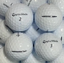 36 TaylorMade SpeedSoft White Golf Balls Used 5A Mint Condition