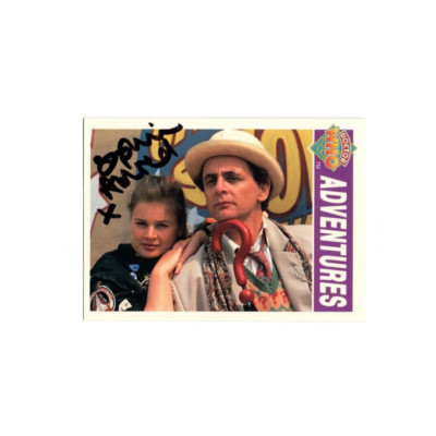 Doctor Who Trading Card Cornerstone #055 signiert von Sophie Aldred